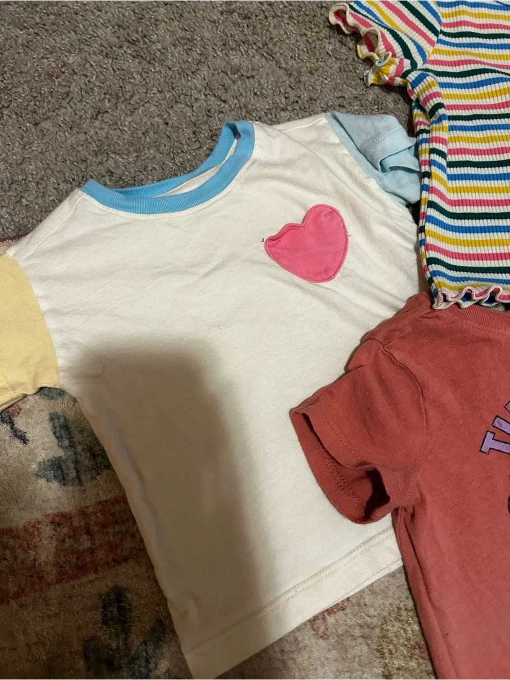 Bundle of three 12m tshirts